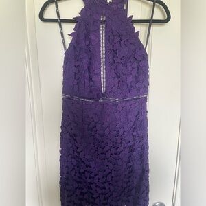 Bardot Sz small purple dress